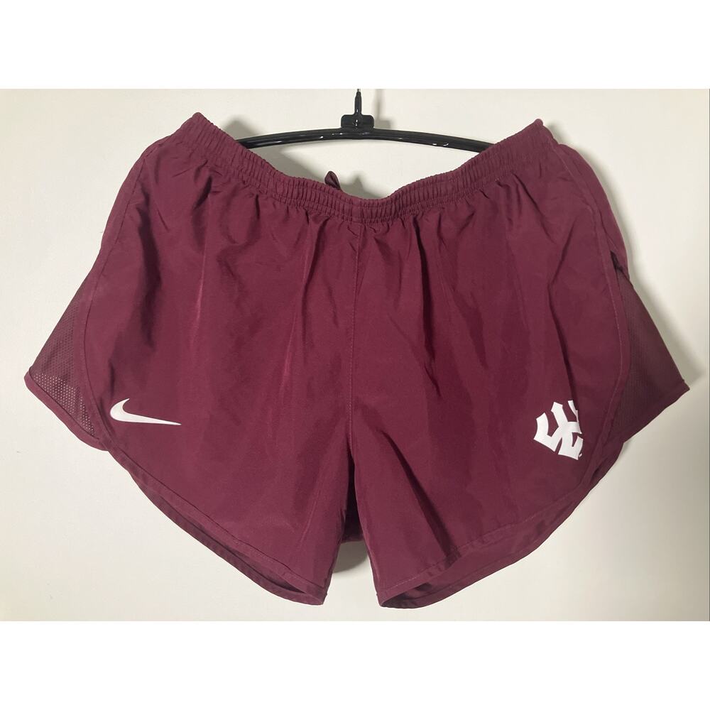 Washington Lee University Generals Nike Dri-Fit Running Shorts Womens M Maroon